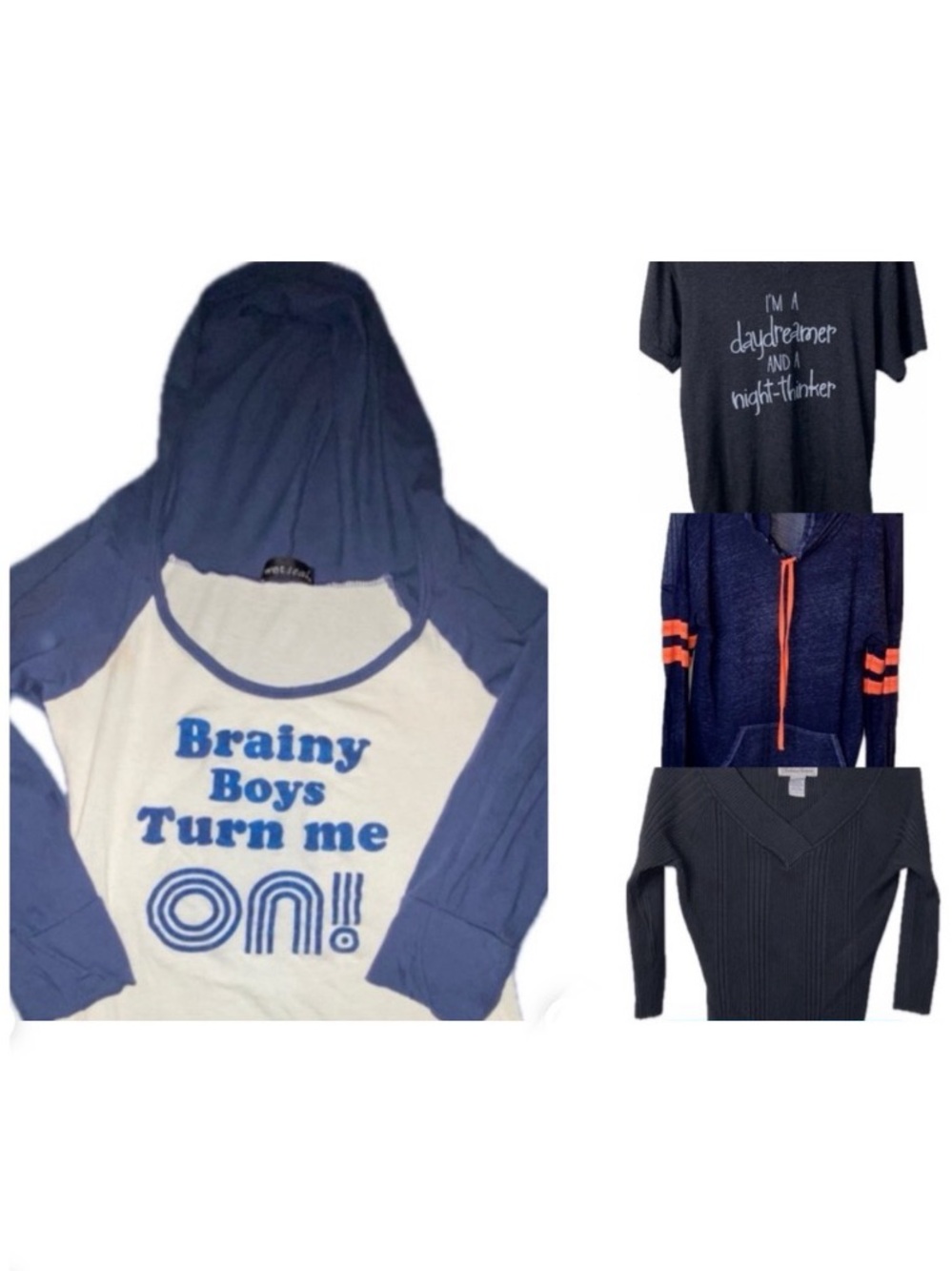 Bundle of 4 for $15 Sz Small/Medium tops various brands